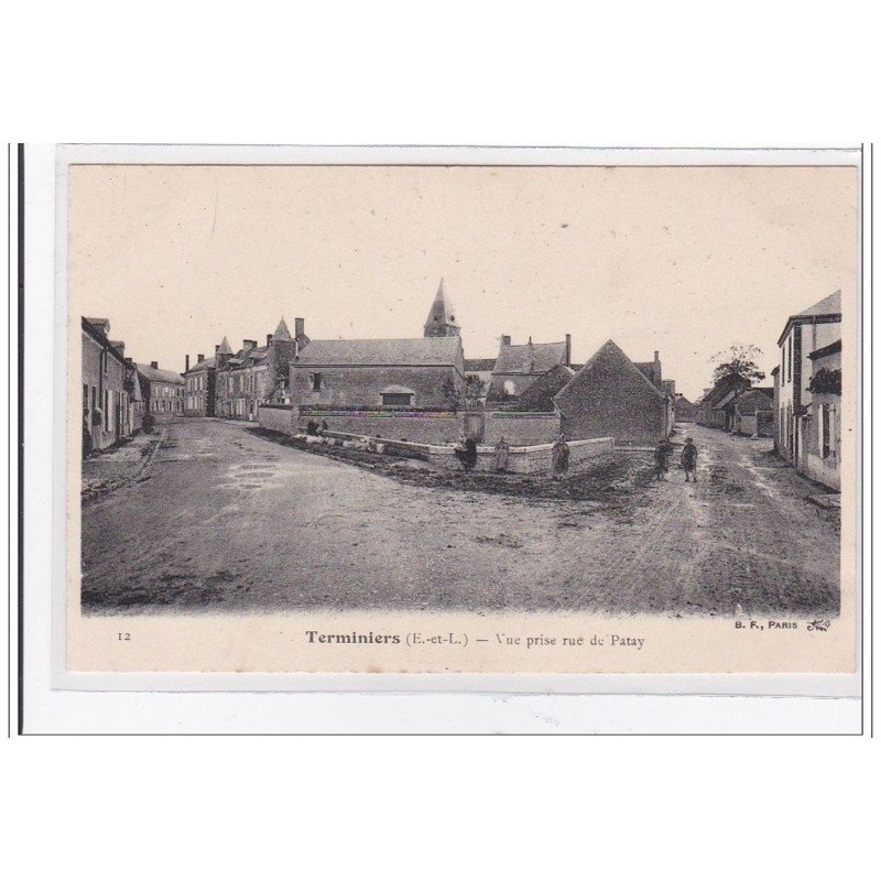 TERMINIERS : vue prise rue de patay - tres bon etat