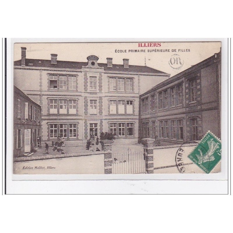 ILLIERS : ecole primaire supérieur de filles - tres bon etat
