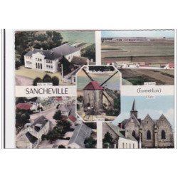 SACHEVILLE : salle des fetes, l'ecole, la laiterie, l'eglise - tres bon etat