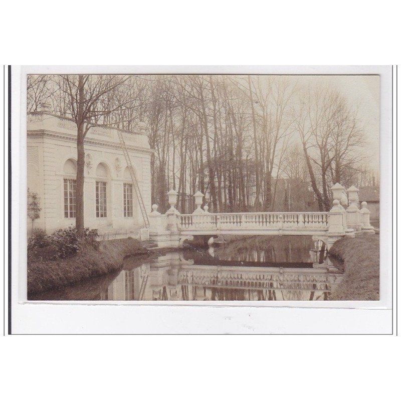 EURE et LOIRE : pont et maison avec echelle (ensemble de 4 cartes) - tres bon etat