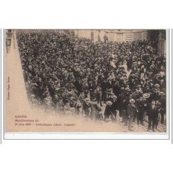 NANTES - manifestations de 1903 - très bon état