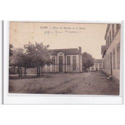 SCAER : place du marché et la mairie - tres bon etat
