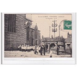PLOUGASTEL : le calvaire, la procession - tres bon etat