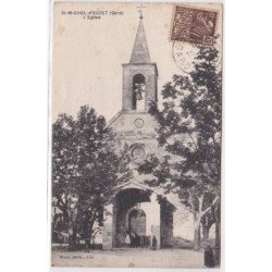 St-MICHEL-d'EUZET : l'eglise - tres bon etat