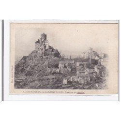 BLESLE : ruine du chateau de leotoing - tres bon etat