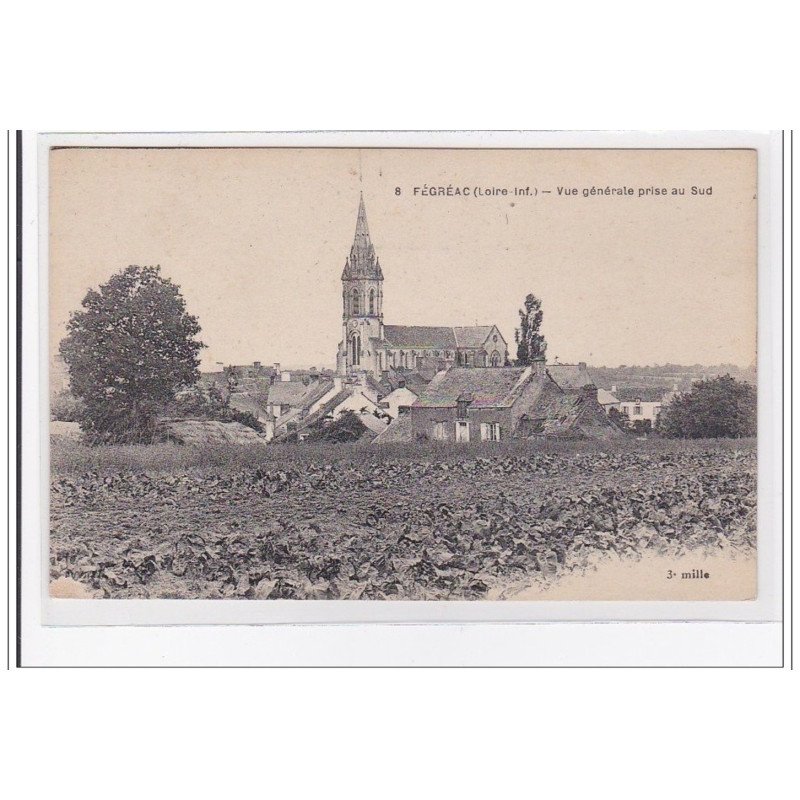 FEGREAC : vue generale prise au sud - tres bon etat