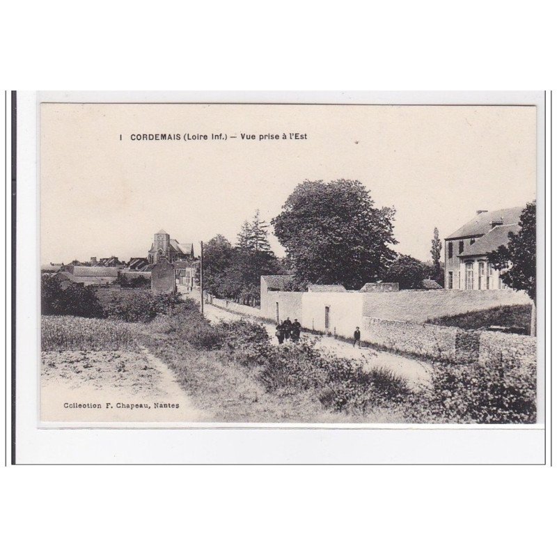 CORDEMAIS : vue prise a l'est - tres bon etat