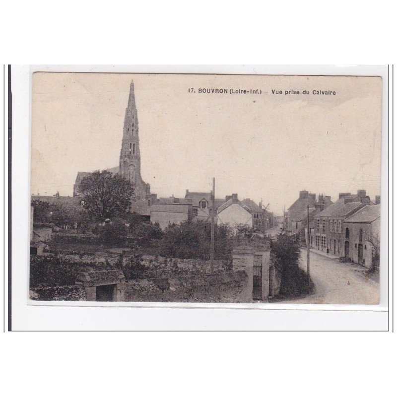 BOUVRON : vue prise du calvaire - tres bon etat