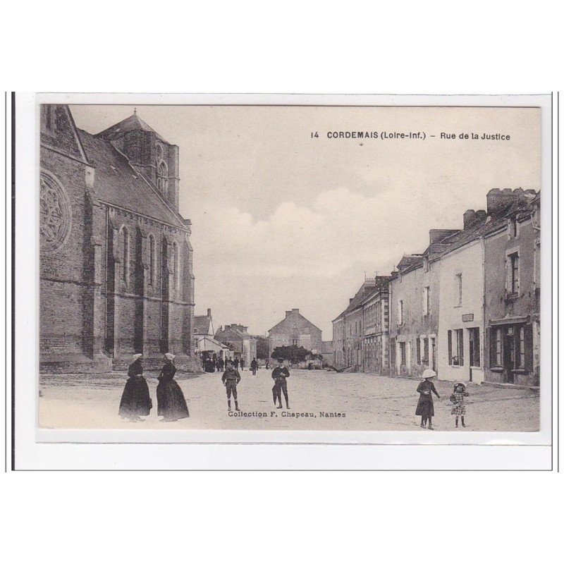 CORDEMAIS : rue de la justice - tres bon etat