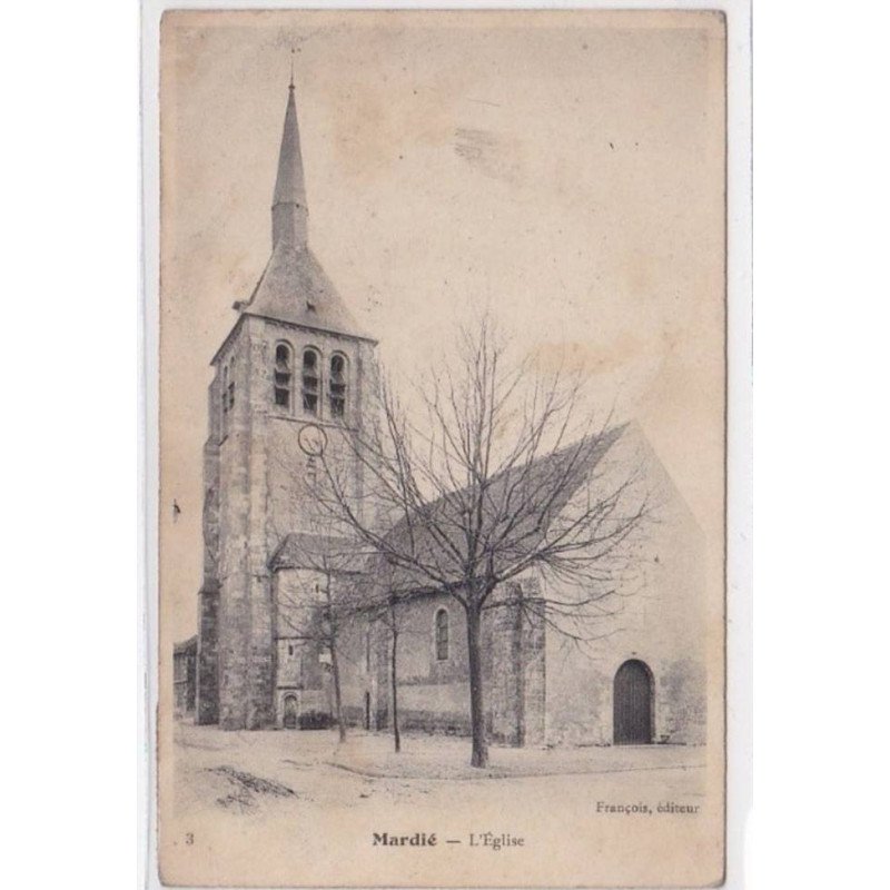 MARDIE : l'eglise - tres bon eatt