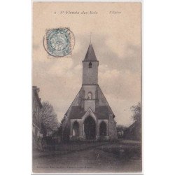 St-FIRMIN-des-BOIS : l'eglise - tres bon eatt