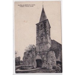 BATILLY-en-GATINAIS : l'eglise, l'ancien portail - tres bon eatt