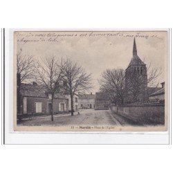 MARDIE : place de l'eglise - tres bon etat