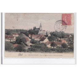 CHATEAURENARD : vues de l'eglise, ruines et route de chuelles - tres bon etat