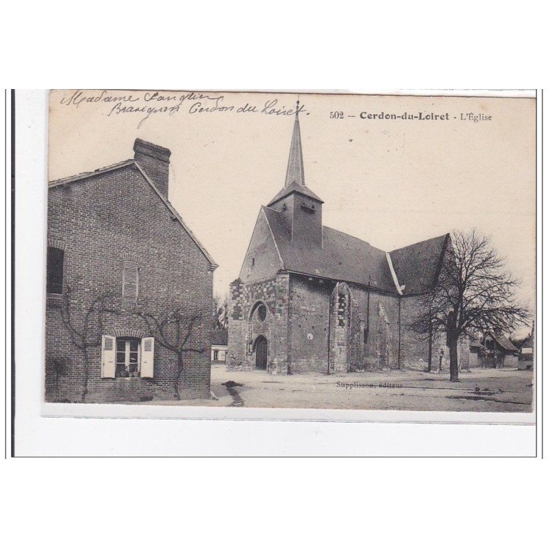 CERDON-du-LOIRET : l'eglise - tres bon etat