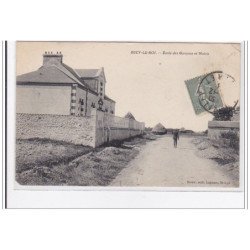 BUCY-le-ROI : ecole des garcons et mairie - etat