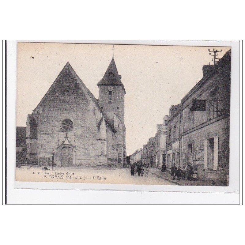 CORNE : l'eglise - tres bon etat
