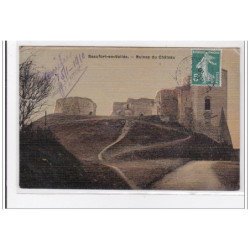 BEAUFORT-en-VALLEE : ruines du chateau - tres bon etat
