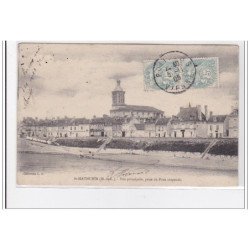 St-MATHURIN : vue principale, prise du pont suspendu - tres bon etat