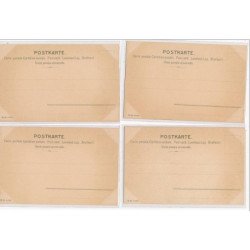 KIRCHNER RAPHAEL : D-28 : "gils with flowers at feet" série de 10 CPA - tres bon etat