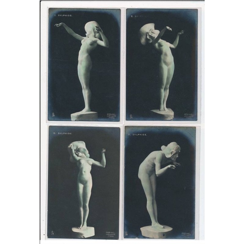 KIRCHNER RAPHAEL : signées 6 CPA (Sylphides), E11 (TUCK) - tres bon etat