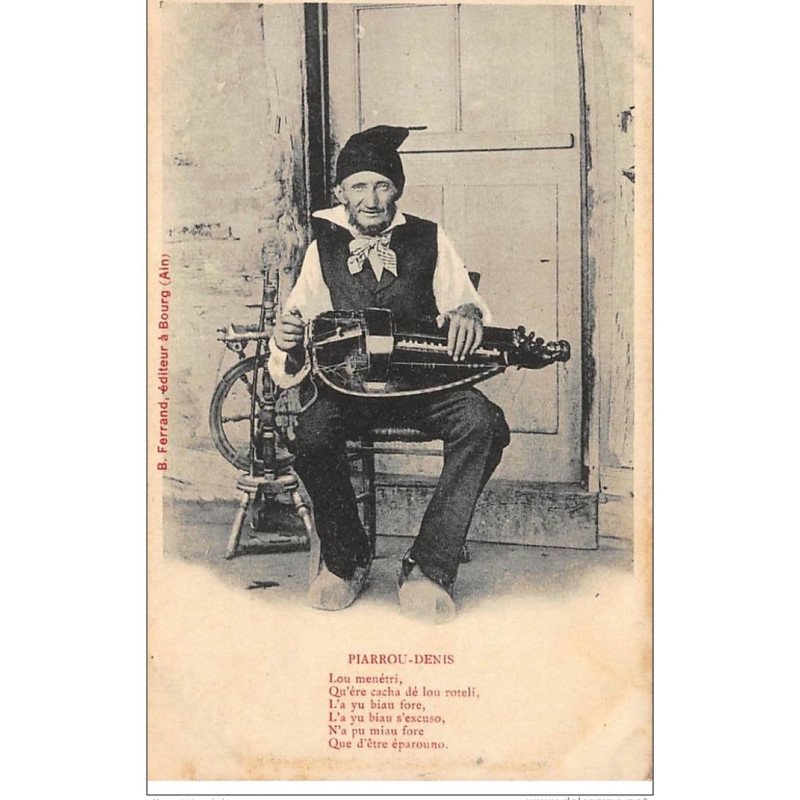 AIN : piarrou-denis, musicien - tres bon etat