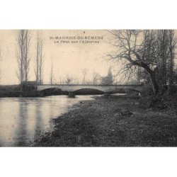 SAINT-MAURICE-de-REMENS : le pont sur l'albarine - tres bon etat