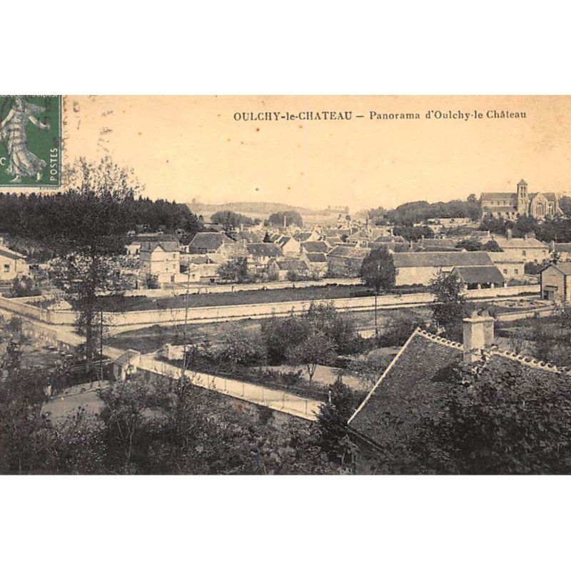 OULCHY-le-CHATEAU : panorama - tres bon etat