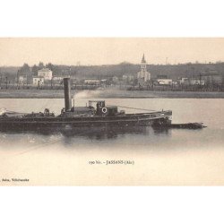 JASSANS : bateau et vue generale - tres bon etat