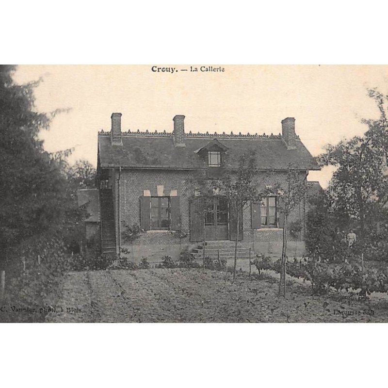 CROUY : la callerie - tres bon etat