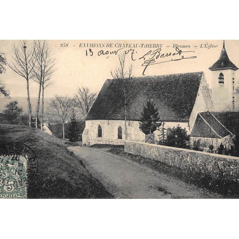 BLESMES : l'eglise - etat