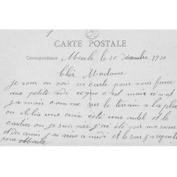 ASSIS-sur-SERRE : apres le bombardement, rue de remies - tres bon etat