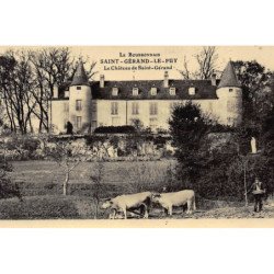 SAINT-GERAND-le-PUY : le chateau de st-gerand - tres bon etat