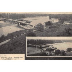 LE VEURDRE : nouveau pont au bas ancien pont suspendu - tres bon etat