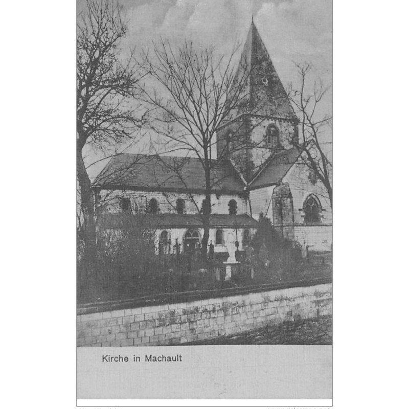 MACHAULT : kirche in machault, l'eglise - tres bon etat