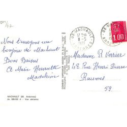 MACHAULT : vue aerienne - tres bon etat