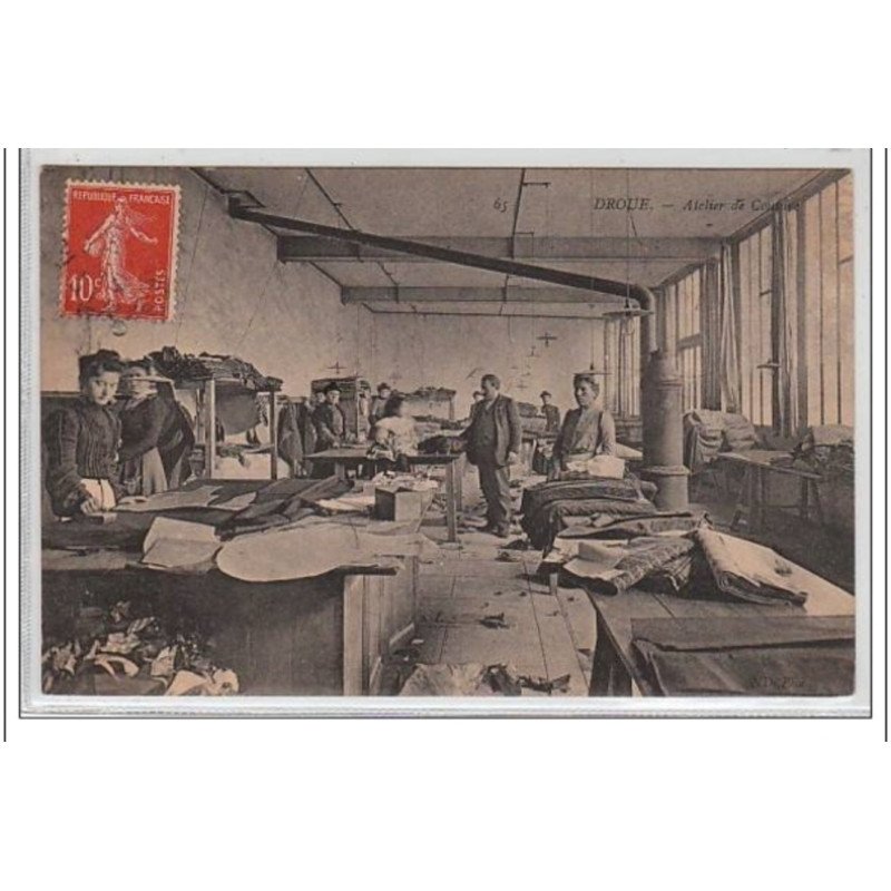 DROUE : un atelier de couture - très bon état