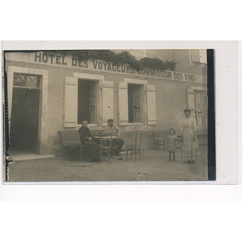 GYE-sur-SEINE : hotel des voyageurs commission des vins - tres bon etat