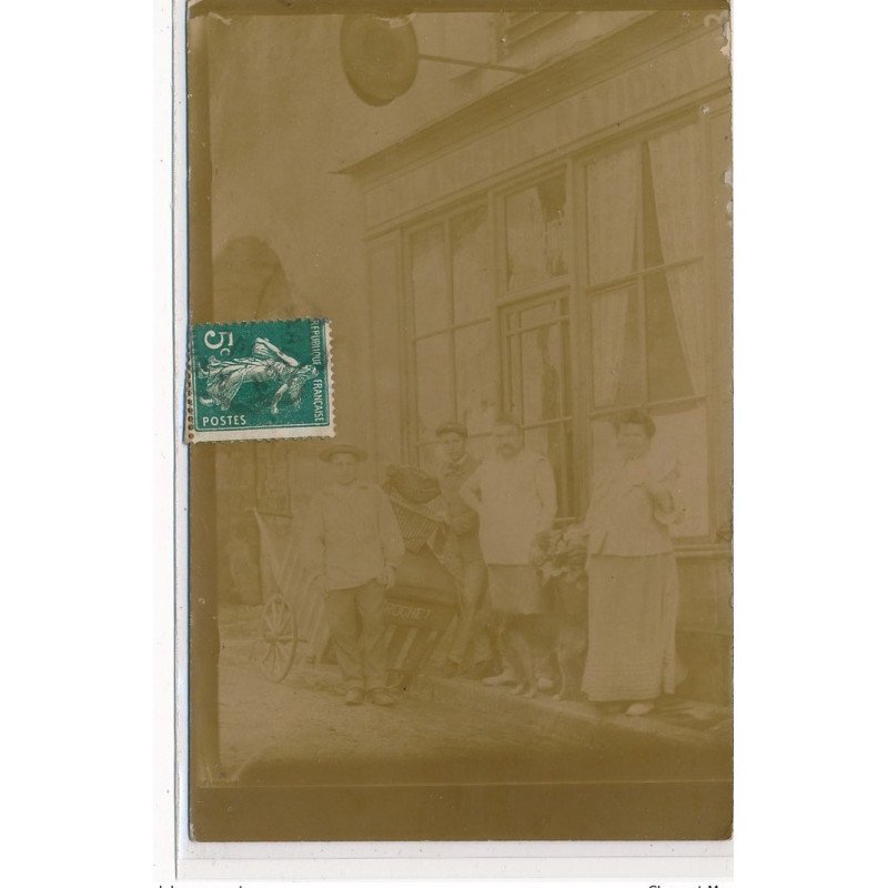 AVALLON A CRAVANT : boulangerie nationale, brochet(?) - tres bon etat