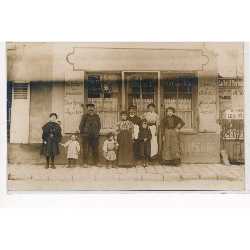 CORBEIL(?) : 95 rue saint-spire(?), restaurant, A. Bredeche - tres bon etat CORBEIL(?) : 95 rue saint-spire(?), restaurant, A. Bredeche - tres bon etat