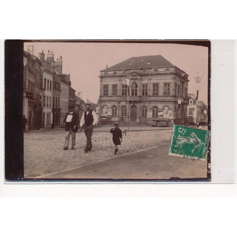 MAMERS : carte photo du théatre - tres bon etat