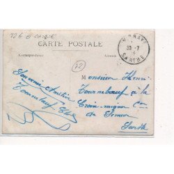 MAMERS : carte photo du théatre - tres bon etat