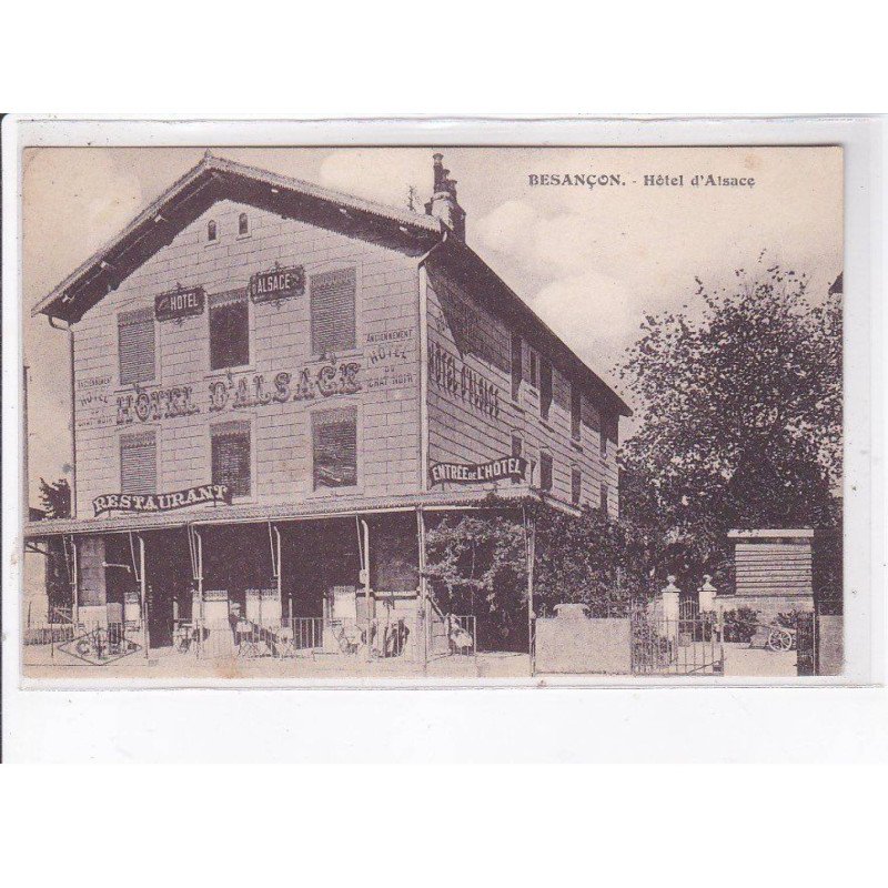 BESANCON: hôtel d'alsace - très bon état