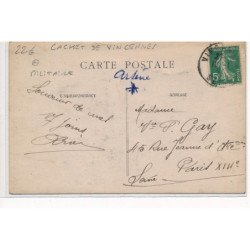 SAINT-DIZIER : cachet de vincennes, militaire - tres bon etat