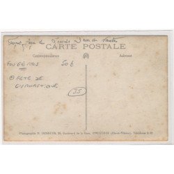 FOUGERES : fete de gymnastique - tres bon etat