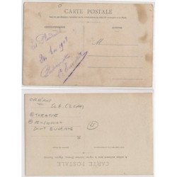 ORLEANS : theatre, pensionnat saint-euverte 2CPA - tres bon etat