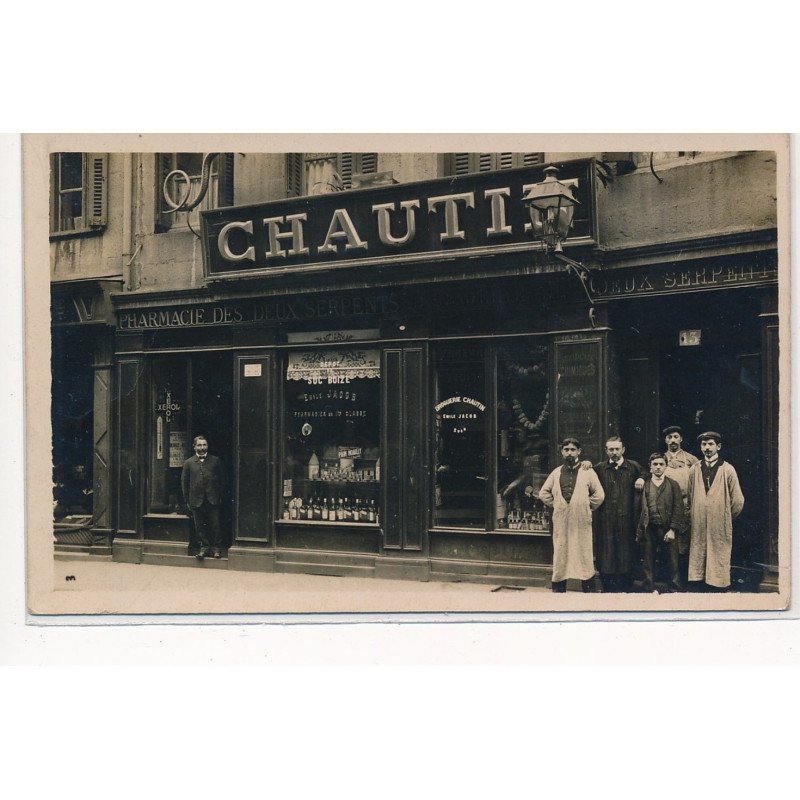 SAINT ETIENNE : 13 rue du grand moulin - pharmacie des deux sepents, chautin - tres bon etat