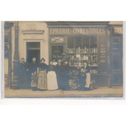 PARIS : 268 rue lecourbe, 15e, epicerie, comestibles maison Perot - tres bon etat