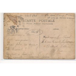 PARIS : angle rue pierre picard et rue de clignancourt, 18e, cafe E. Boivin - etat