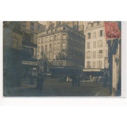 PARIS : rue froissart, 3e, vue de magasins - tres bon etat